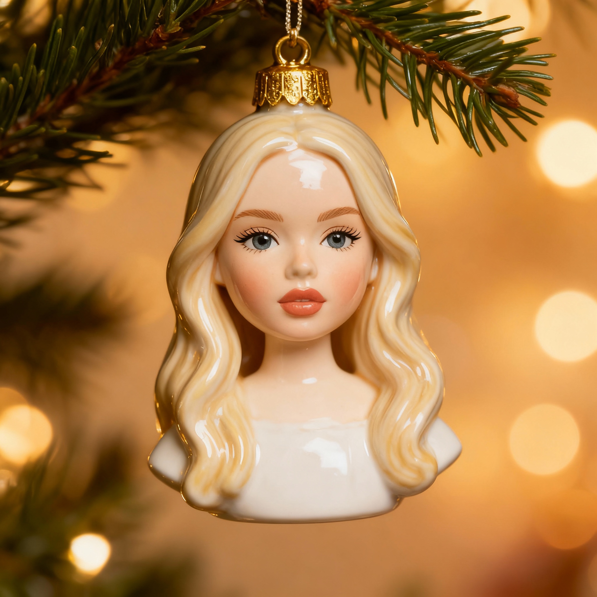 Пример ёлочной игрушки